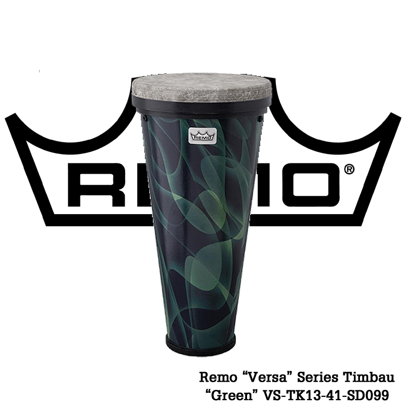 [★드럼채널★] Remo Versa Series Timbau 'Green' /VS-TK13-41-SD099 /팀바우/